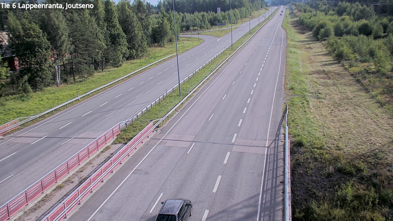 Weather Camera Image Road 6 Lappeenranta, Joutseno, Lappeenranta, Etelä-Karjala