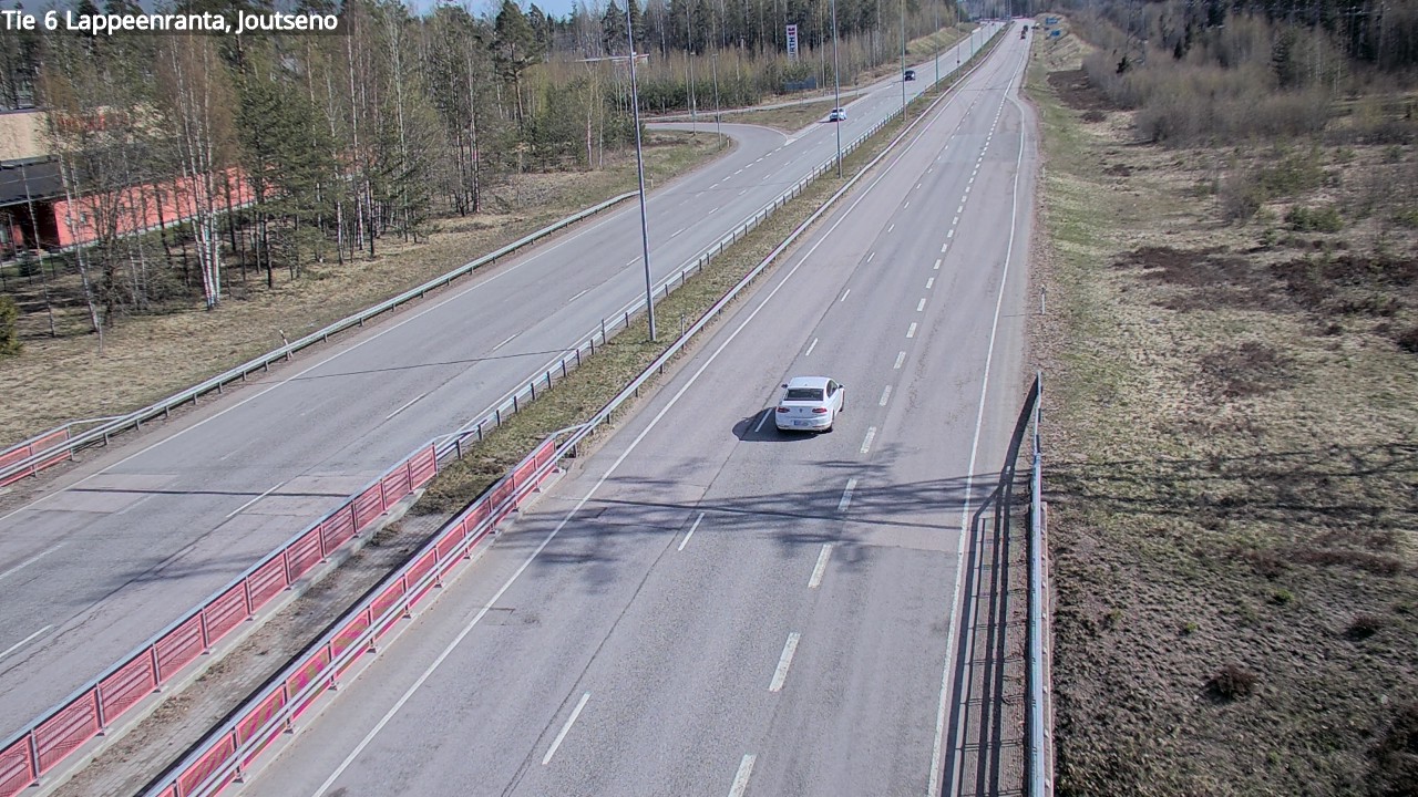 Weather Camera Image Väg 6 Villmanstrand, jotseno, Lappeenranta, Etelä-Karjala