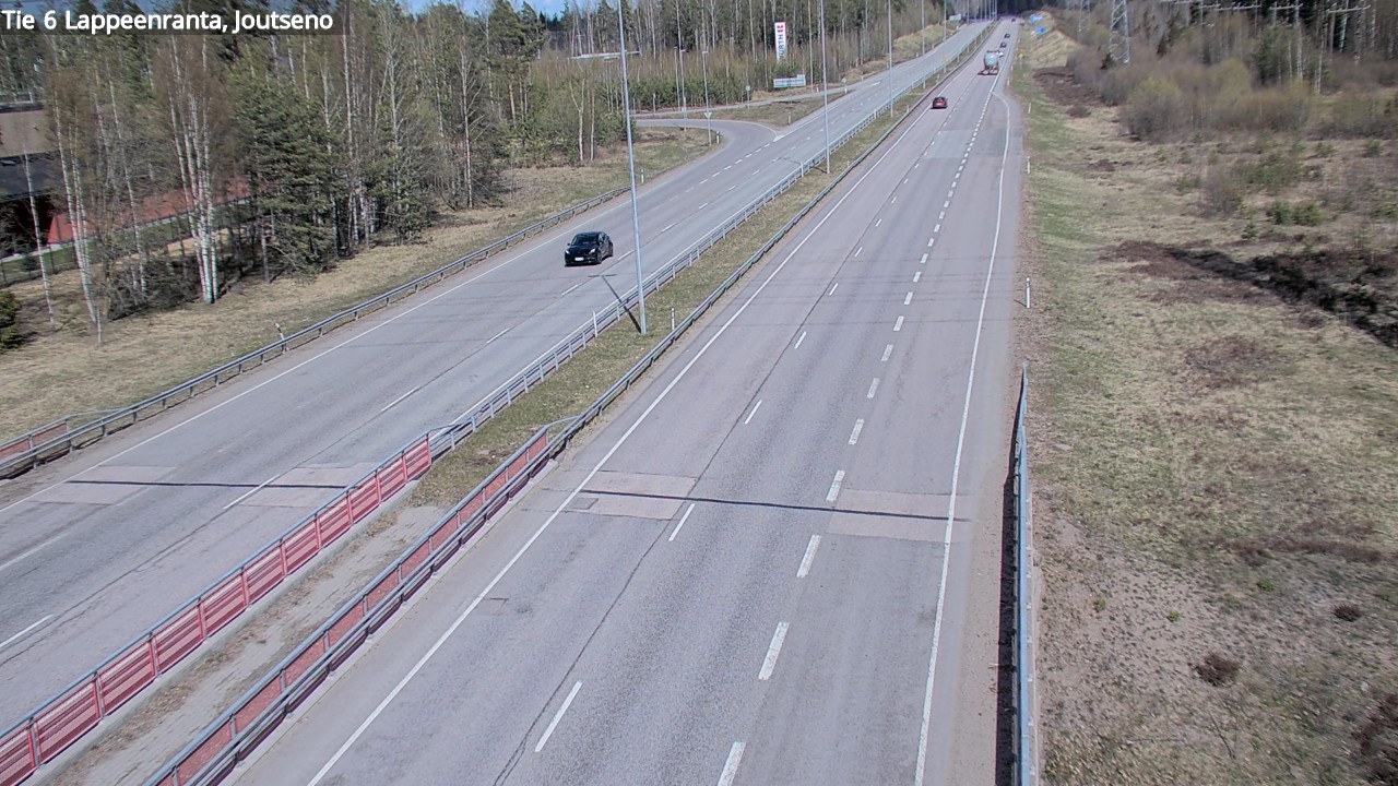 Weather Camera Image Väg 6 Villmanstrand, jotseno, Lappeenranta, Etelä-Karjala