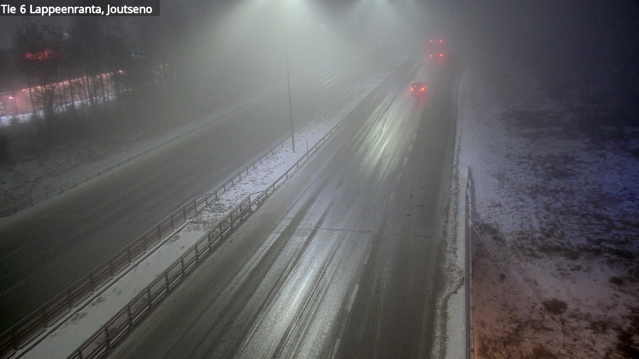 Weather Camera Image Väg 6 Villmanstrand, jotseno, Lappeenranta, Etelä-Karjala