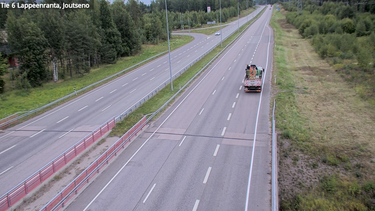 Weather Camera Image Väg 6 Villmanstrand, jotseno, Lappeenranta, Etelä-Karjala