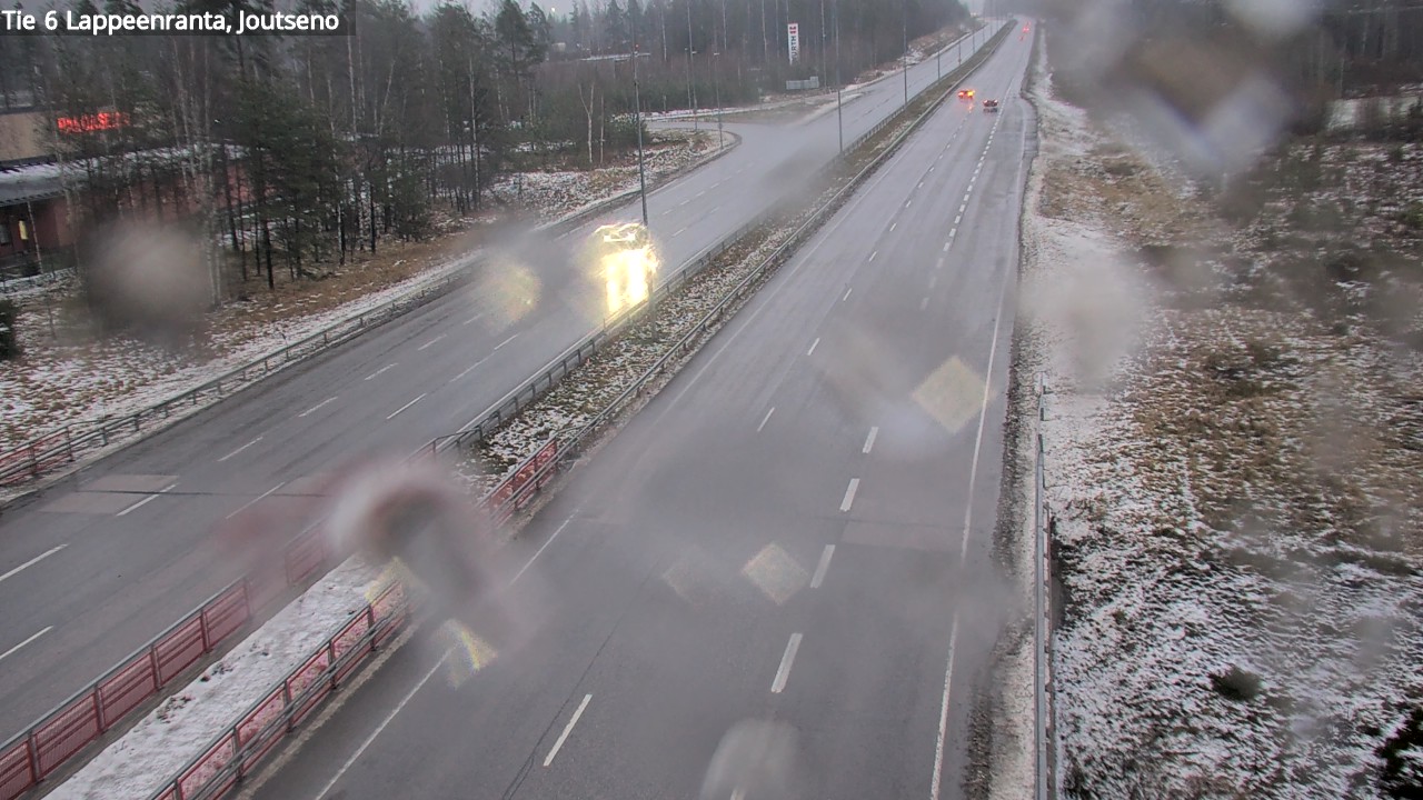 Weather Camera Image Väg 6 Villmanstrand, jotseno, Lappeenranta, Etelä-Karjala