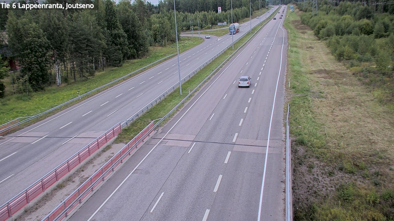 Weather Camera Image Road 6 Lappeenranta, Joutseno, Lappeenranta, Etelä-Karjala