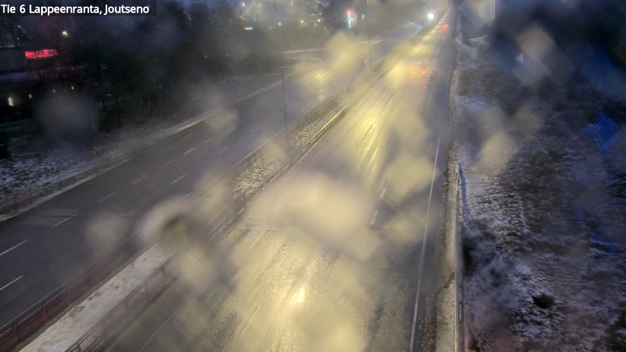 Weather Camera Image Väg 6 Villmanstrand, jotseno, Lappeenranta, Etelä-Karjala