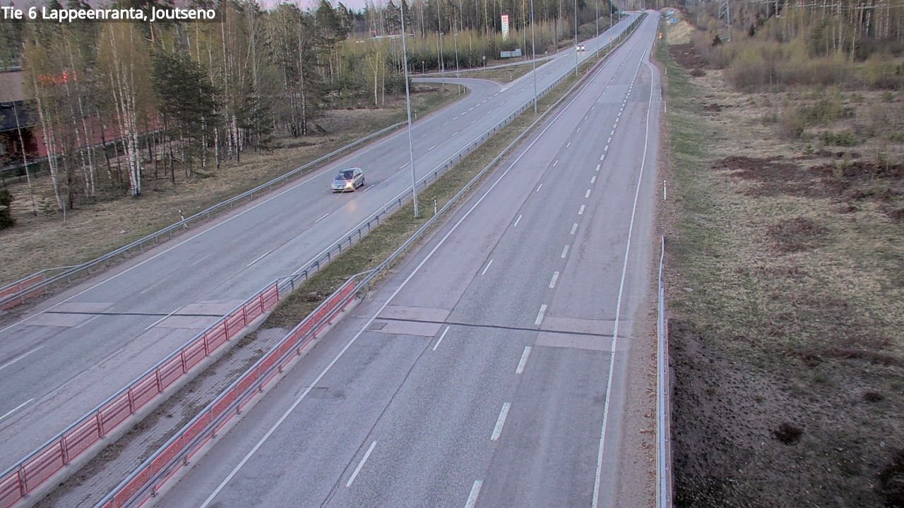 Weather Camera Image Väg 6 Villmanstrand, jotseno, Lappeenranta, Etelä-Karjala