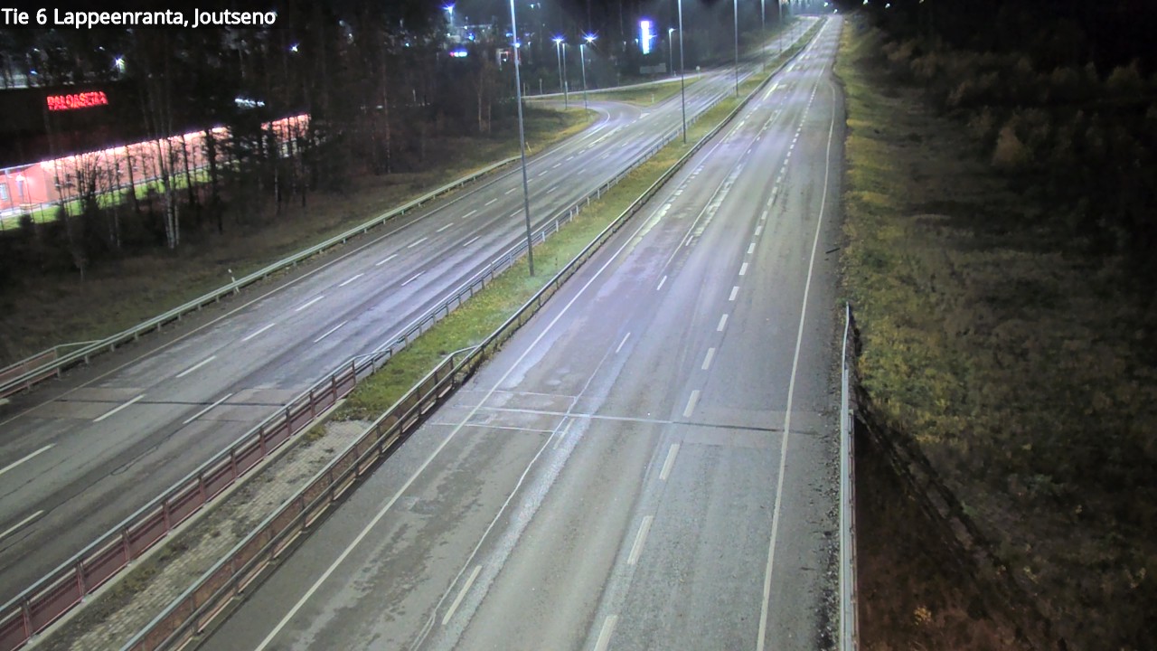 Weather Camera Image Väg 6 Villmanstrand, jotseno, Lappeenranta, Etelä-Karjala