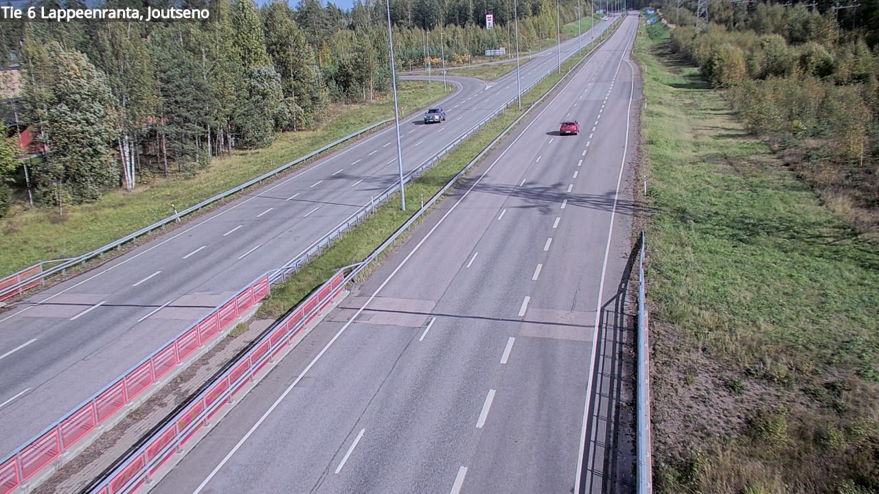 Weather Camera Image Road 6 Lappeenranta, Joutseno, Lappeenranta, Etelä-Karjala