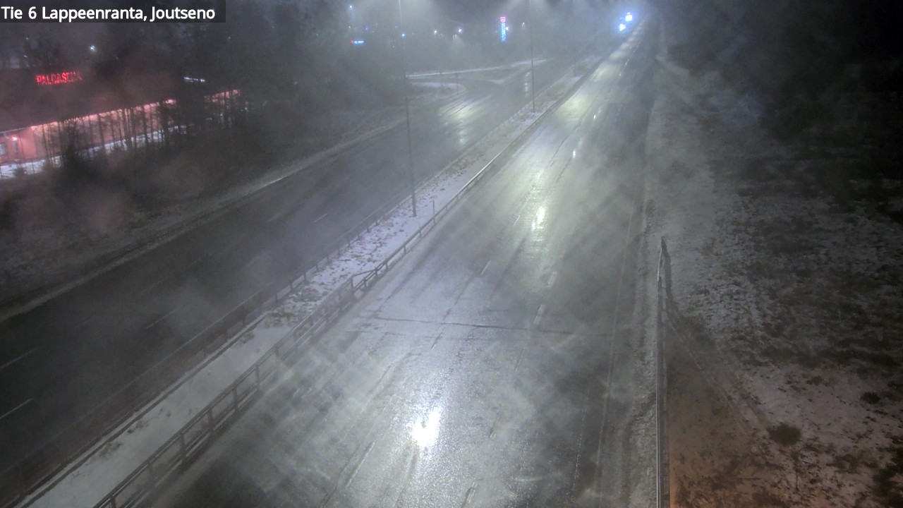 Weather Camera Image Väg 6 Villmanstrand, jotseno, Lappeenranta, Etelä-Karjala