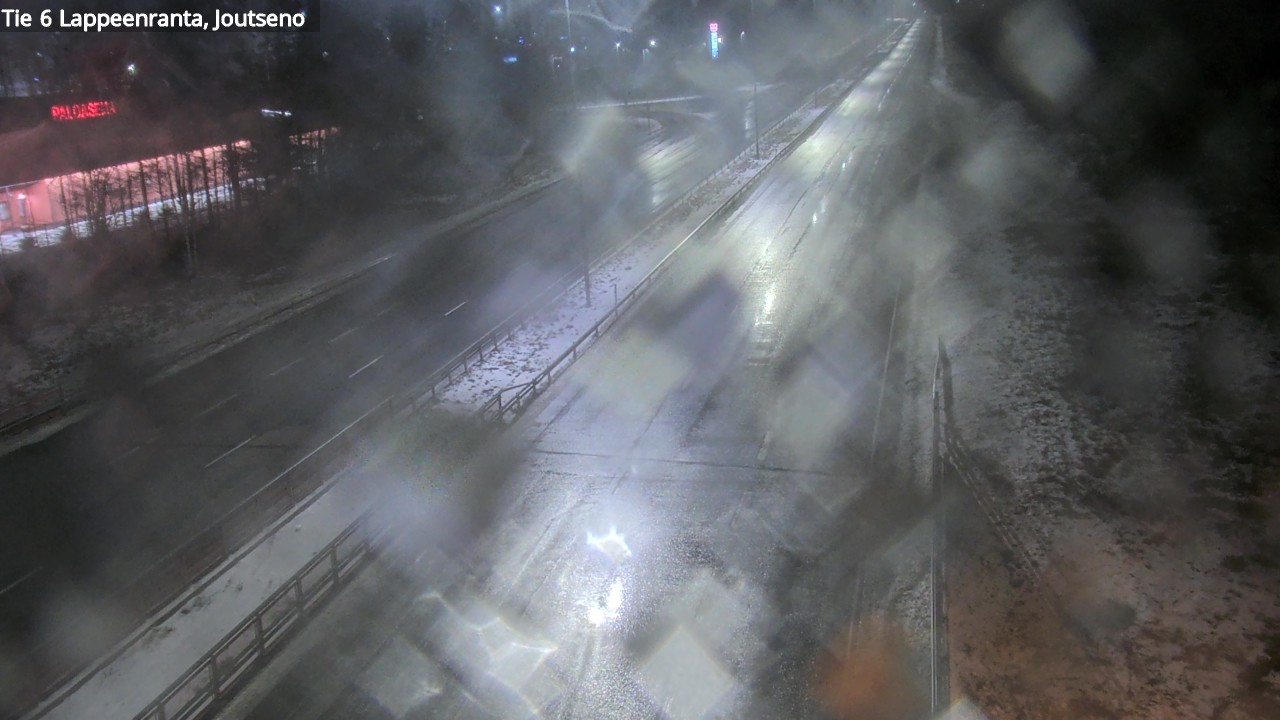 Weather Camera Image Väg 6 Villmanstrand, jotseno, Lappeenranta, Etelä-Karjala