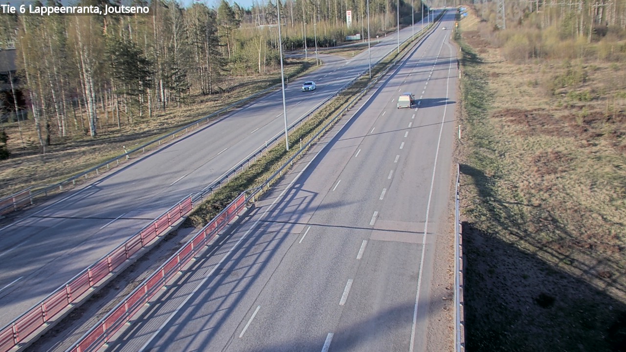 Weather Camera Image Väg 6 Villmanstrand, jotseno, Lappeenranta, Etelä-Karjala