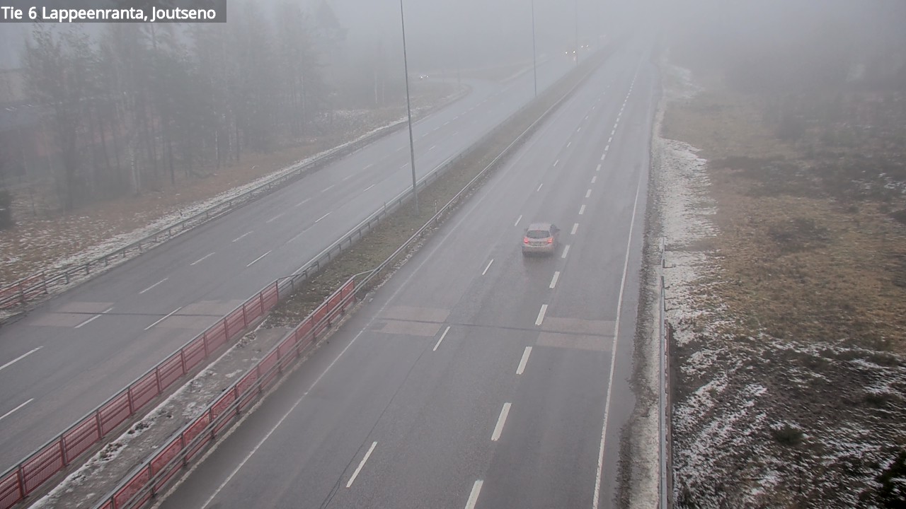 Weather Camera Image Väg 6 Villmanstrand, jotseno, Lappeenranta, Etelä-Karjala