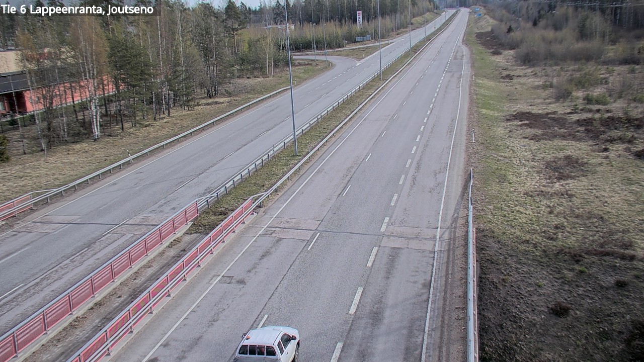 Weather Camera Image Väg 6 Villmanstrand, jotseno, Lappeenranta, Etelä-Karjala