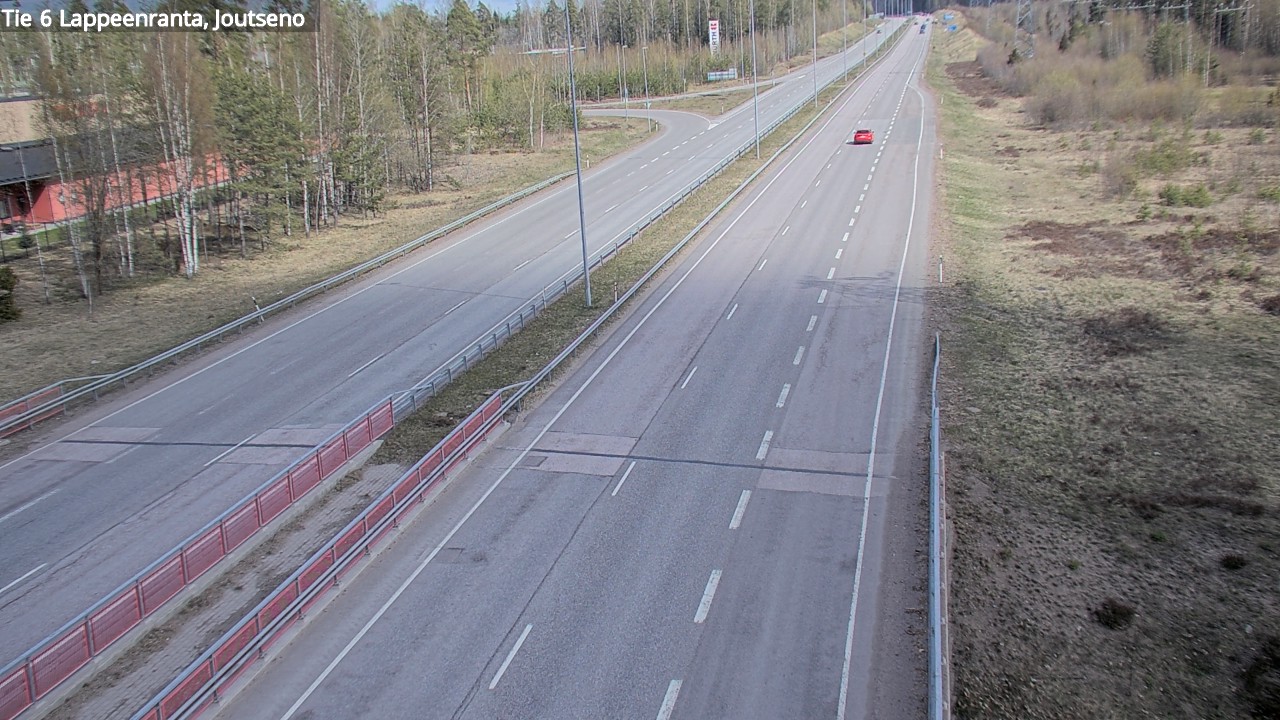 Weather Camera Image Väg 6 Villmanstrand, jotseno, Lappeenranta, Etelä-Karjala