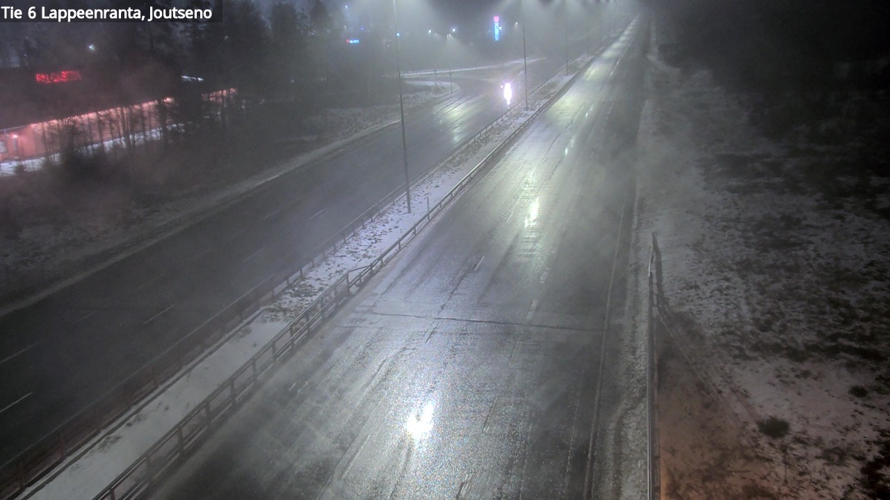 Weather Camera Image Väg 6 Villmanstrand, jotseno, Lappeenranta, Etelä-Karjala