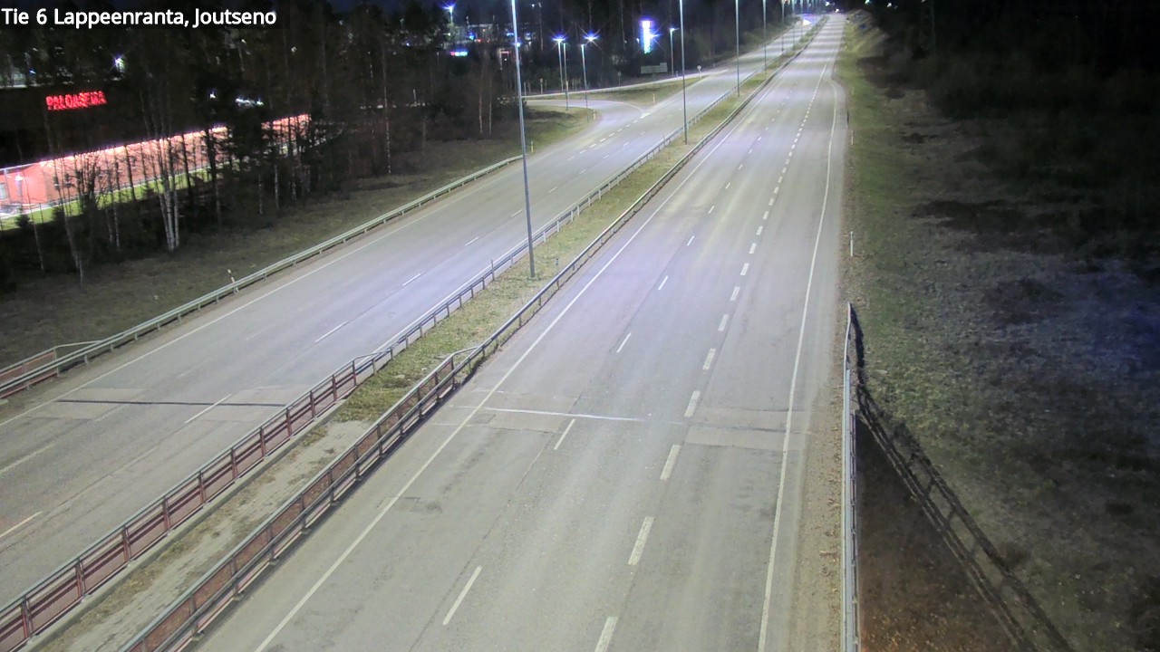 Weather Camera Image Väg 6 Villmanstrand, jotseno, Lappeenranta, Etelä-Karjala