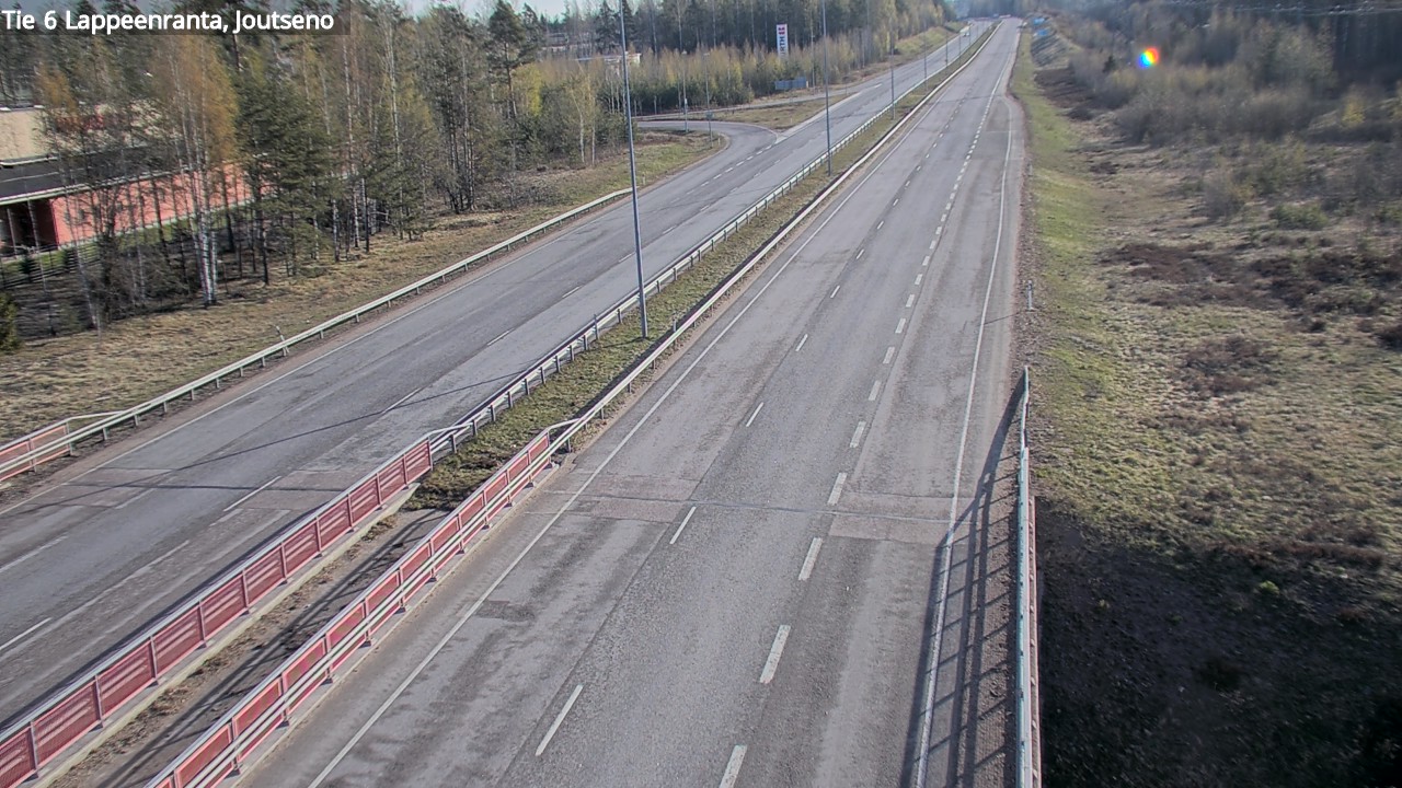 Weather Camera Image Väg 6 Villmanstrand, jotseno, Lappeenranta, Etelä-Karjala