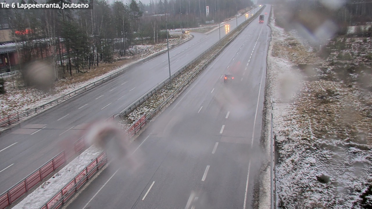 Weather Camera Image Väg 6 Villmanstrand, jotseno, Lappeenranta, Etelä-Karjala