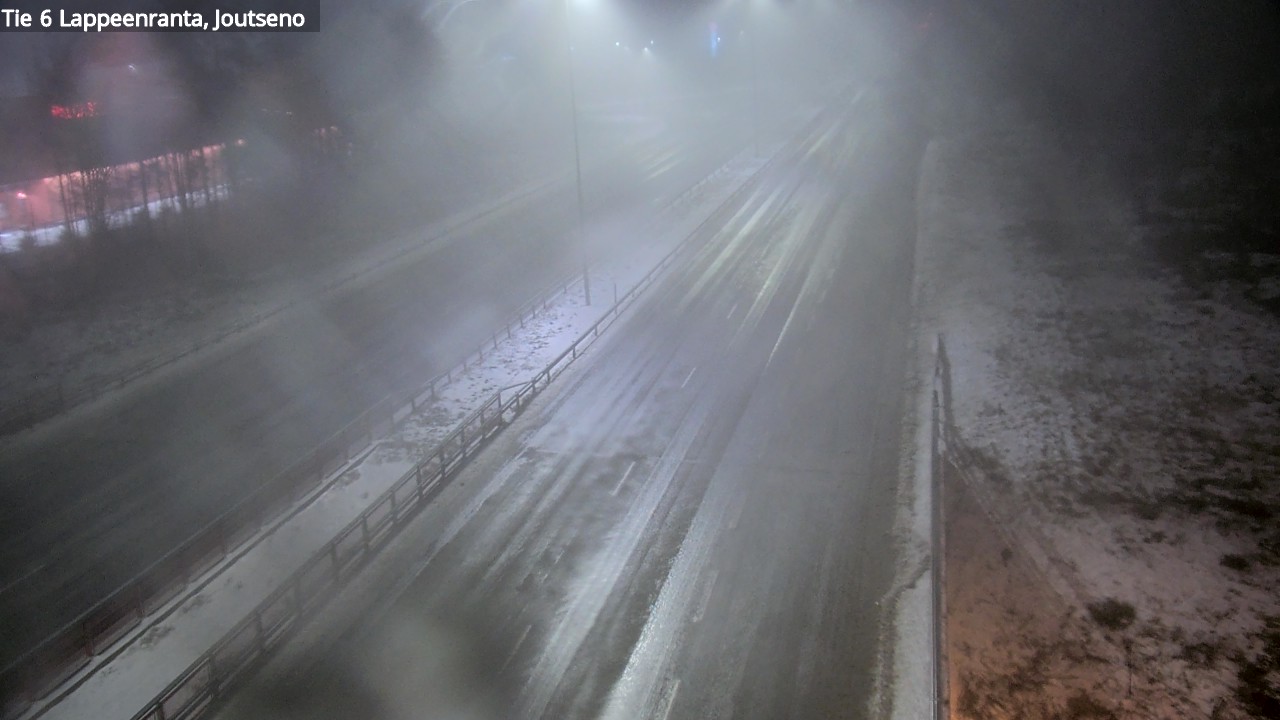 Weather Camera Image Väg 6 Villmanstrand, jotseno, Lappeenranta, Etelä-Karjala