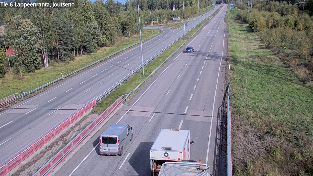 Kelikamerat Kuva Tie 6 Lappeenranta, Joutseno, Lappeenranta, Etelä-Karjala