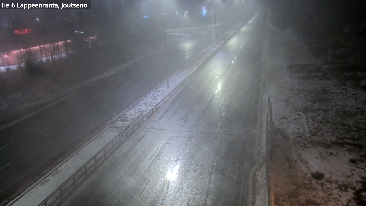 Weather Camera Image Väg 6 Villmanstrand, jotseno, Lappeenranta, Etelä-Karjala