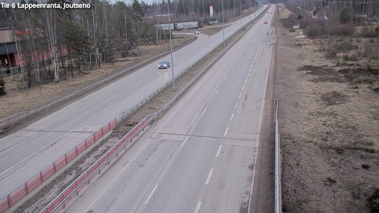 Weather Camera Image Road 6 Lappeenranta, Joutseno, Lappeenranta, Etelä-Karjala