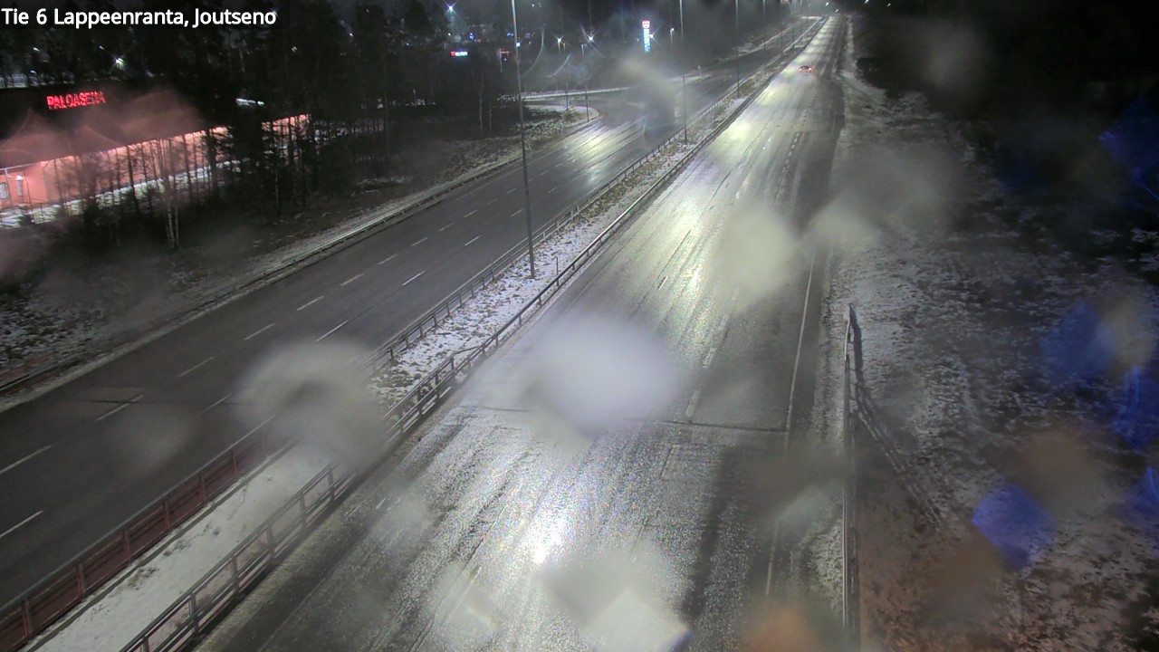 Weather Camera Image Väg 6 Villmanstrand, jotseno, Lappeenranta, Etelä-Karjala