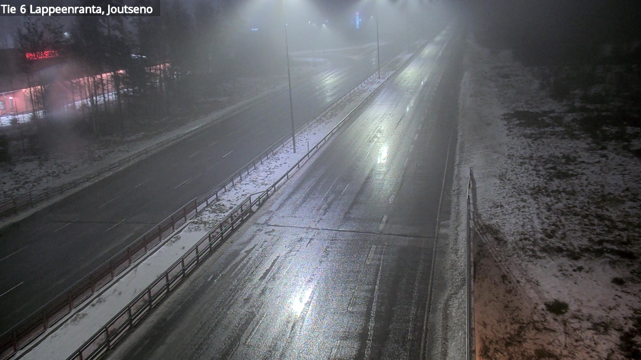 Weather Camera Image Väg 6 Villmanstrand, jotseno, Lappeenranta, Etelä-Karjala