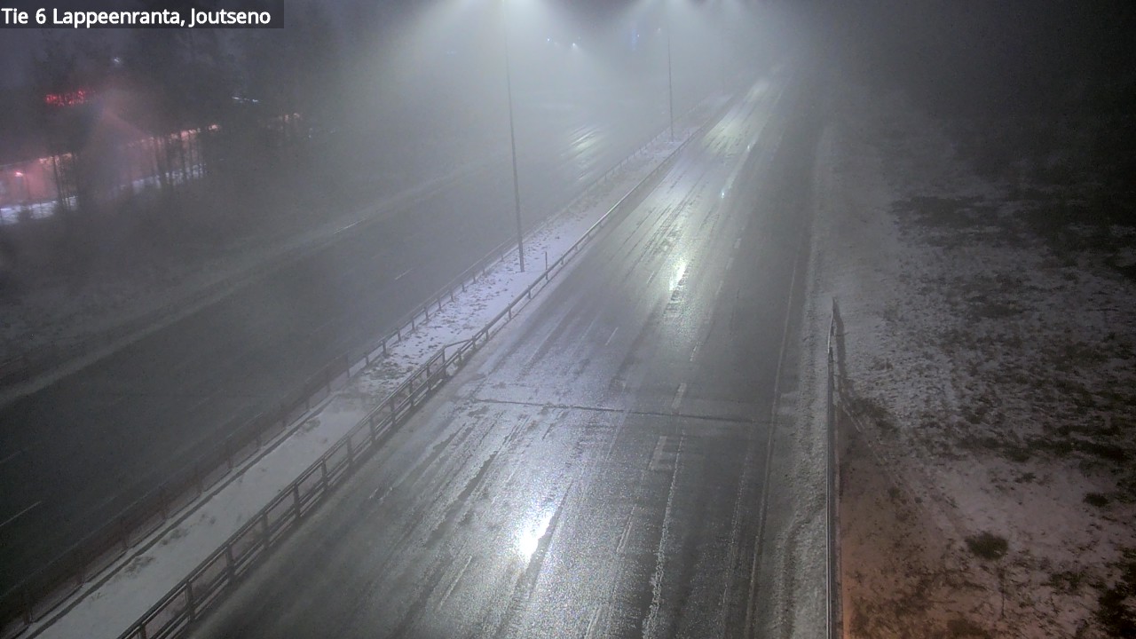 Weather Camera Image Väg 6 Villmanstrand, jotseno, Lappeenranta, Etelä-Karjala