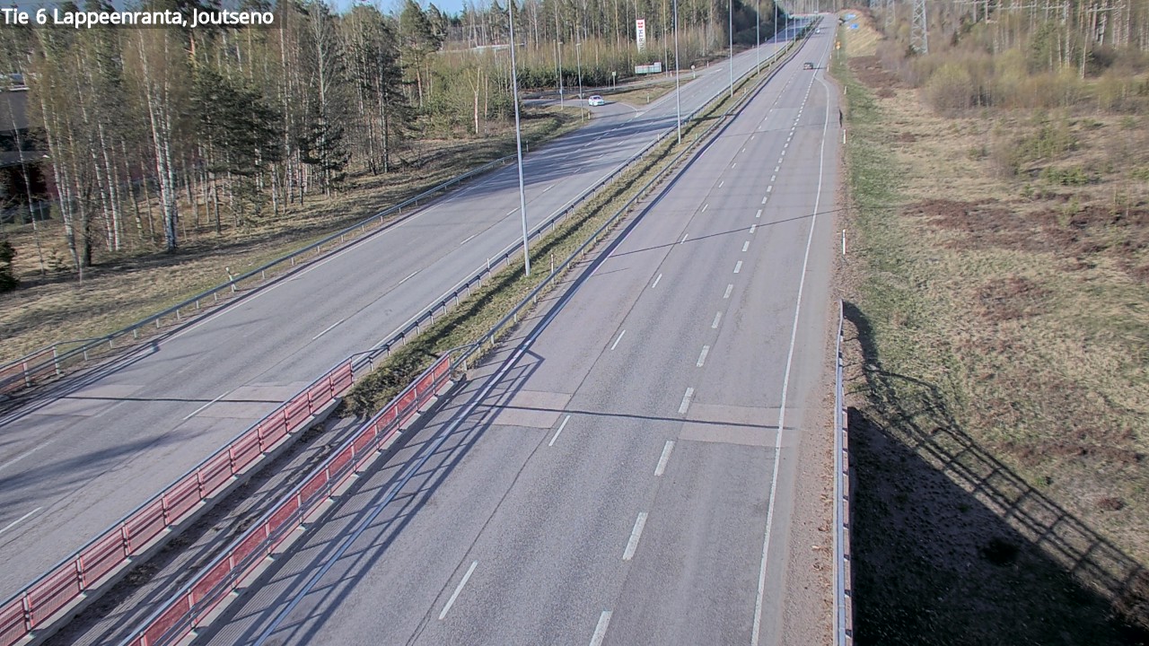 Weather Camera Image Väg 6 Villmanstrand, jotseno, Lappeenranta, Etelä-Karjala