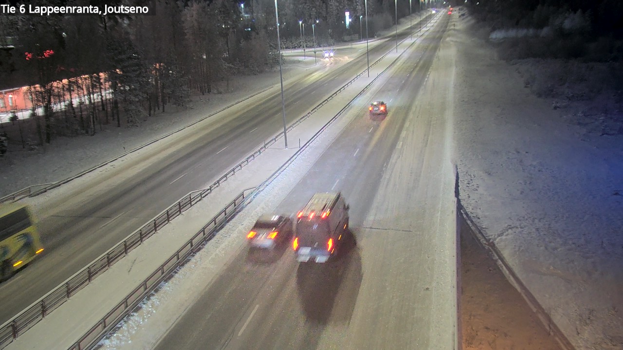 Weather Camera Image Road 6 Lappeenranta, Joutseno, Lappeenranta, Etelä-Karjala