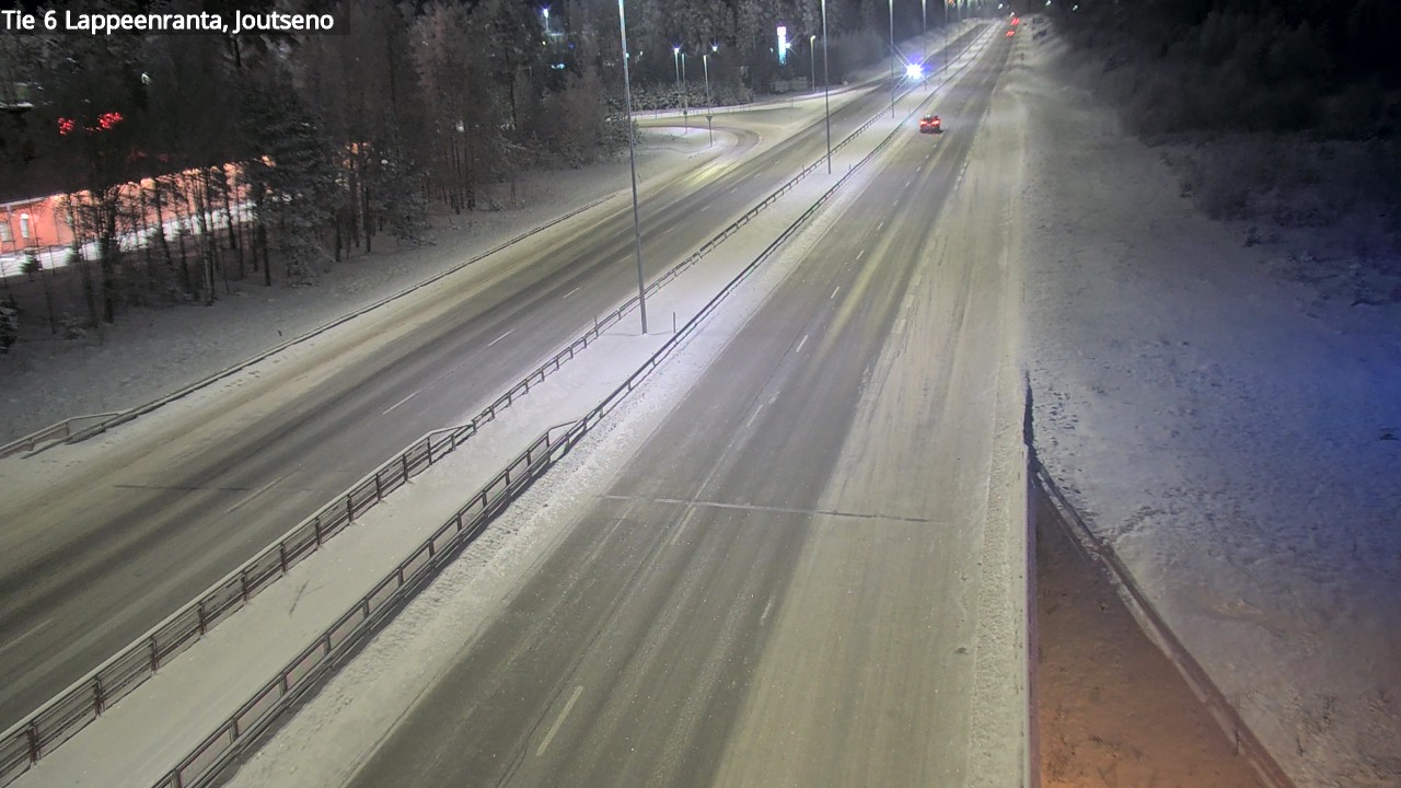 Weather Camera Image Road 6 Lappeenranta, Joutseno, Lappeenranta, Etelä-Karjala