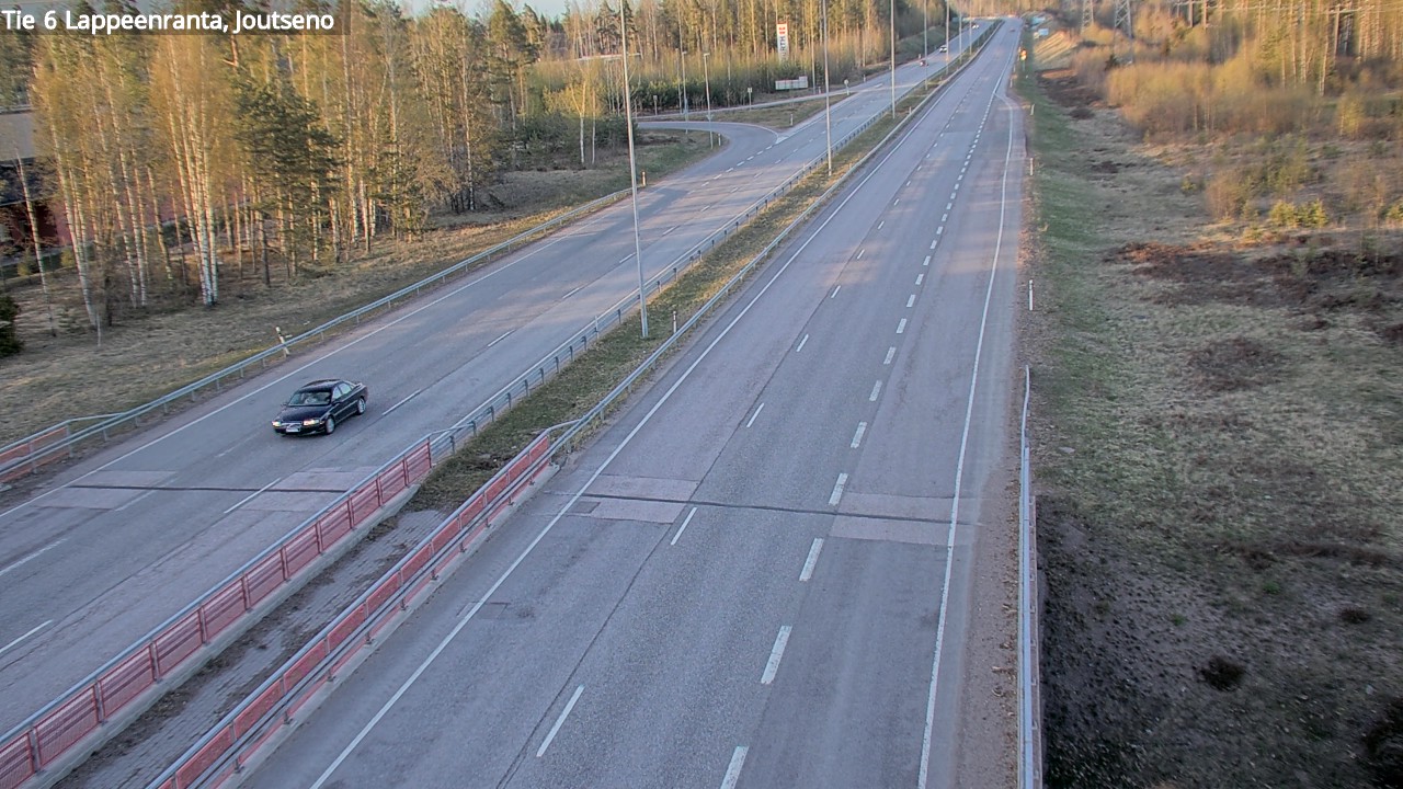 Weather Camera Image Väg 6 Villmanstrand, jotseno, Lappeenranta, Etelä-Karjala