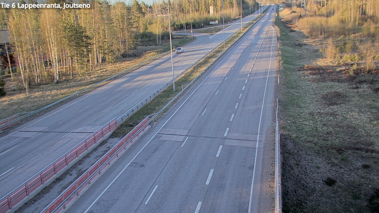Weather Camera Image Väg 6 Villmanstrand, jotseno, Lappeenranta, Etelä-Karjala