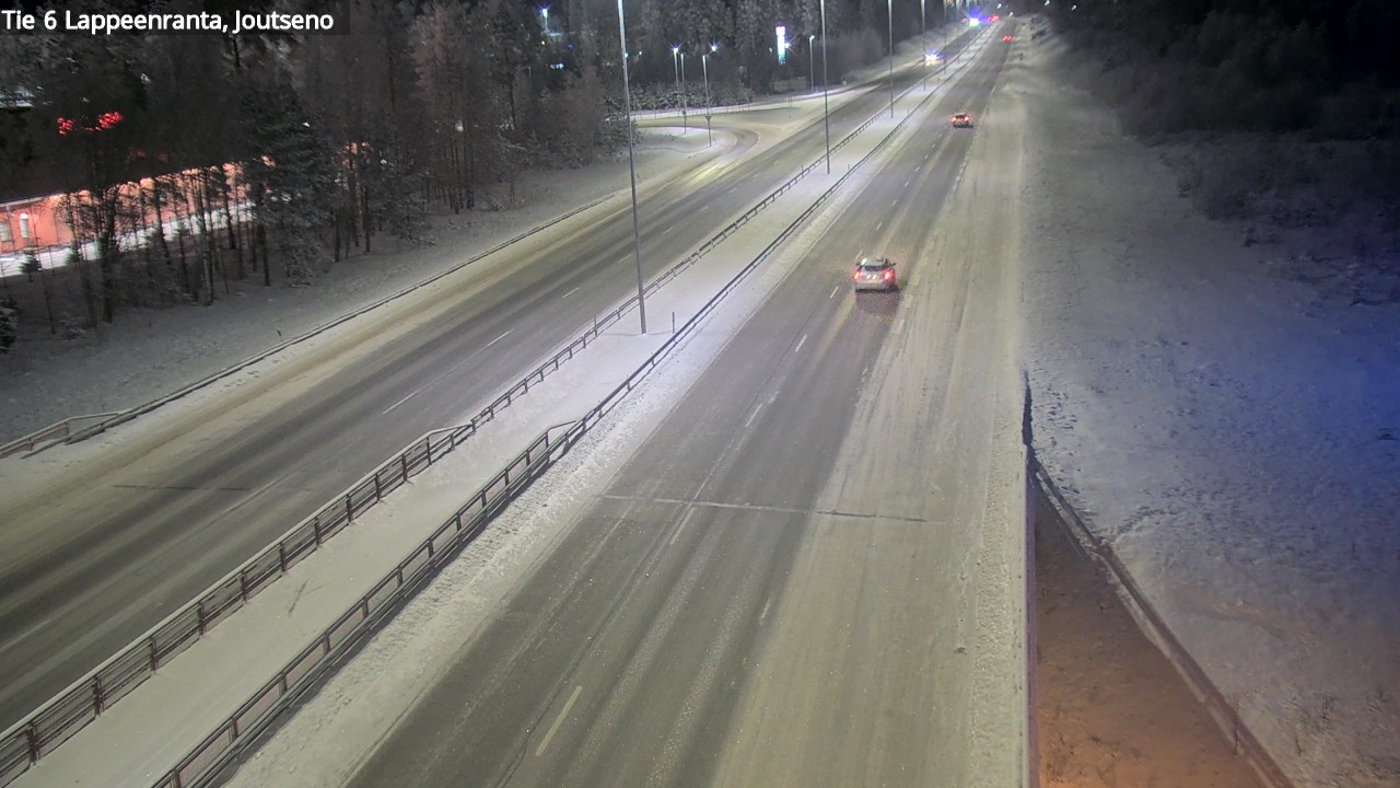 Weather Camera Image Road 6 Lappeenranta, Joutseno, Lappeenranta, Etelä-Karjala