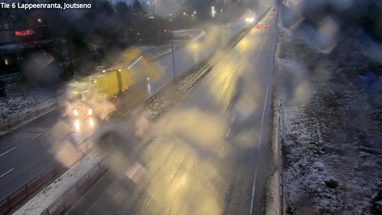 Weather Camera Image Väg 6 Villmanstrand, jotseno, Lappeenranta, Etelä-Karjala