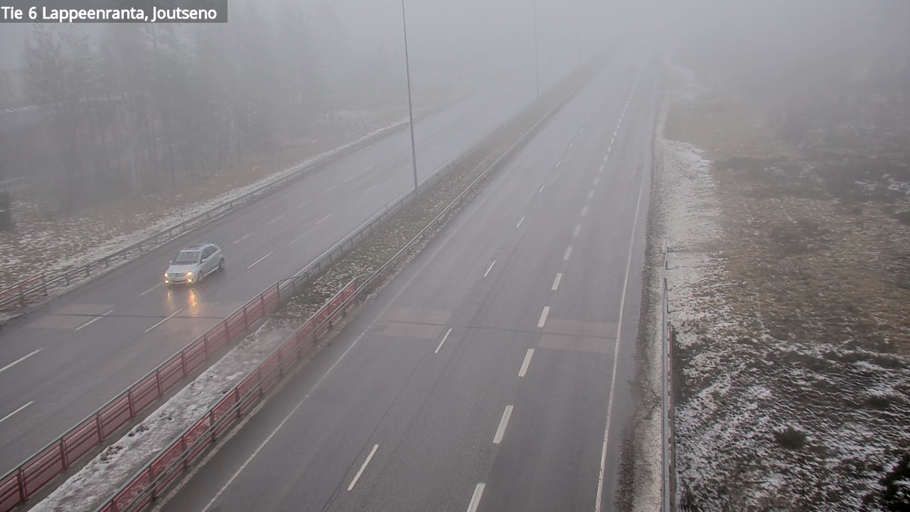 Weather Camera Image Väg 6 Villmanstrand, jotseno, Lappeenranta, Etelä-Karjala