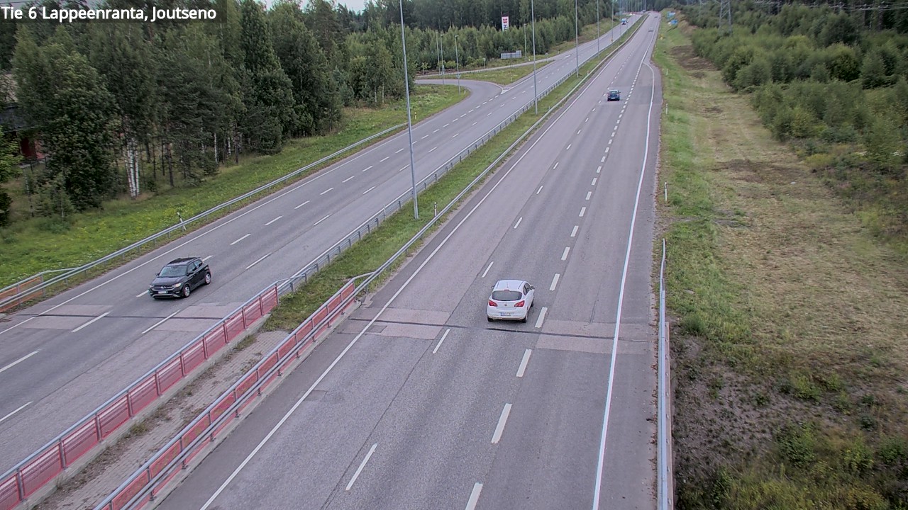 Weather Camera Image Road 6 Lappeenranta, Joutseno, Lappeenranta, Etelä-Karjala
