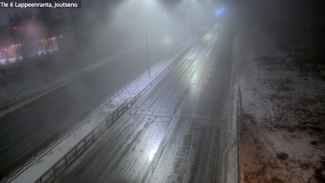 Weather Camera Image Väg 6 Villmanstrand, jotseno, Lappeenranta, Etelä-Karjala