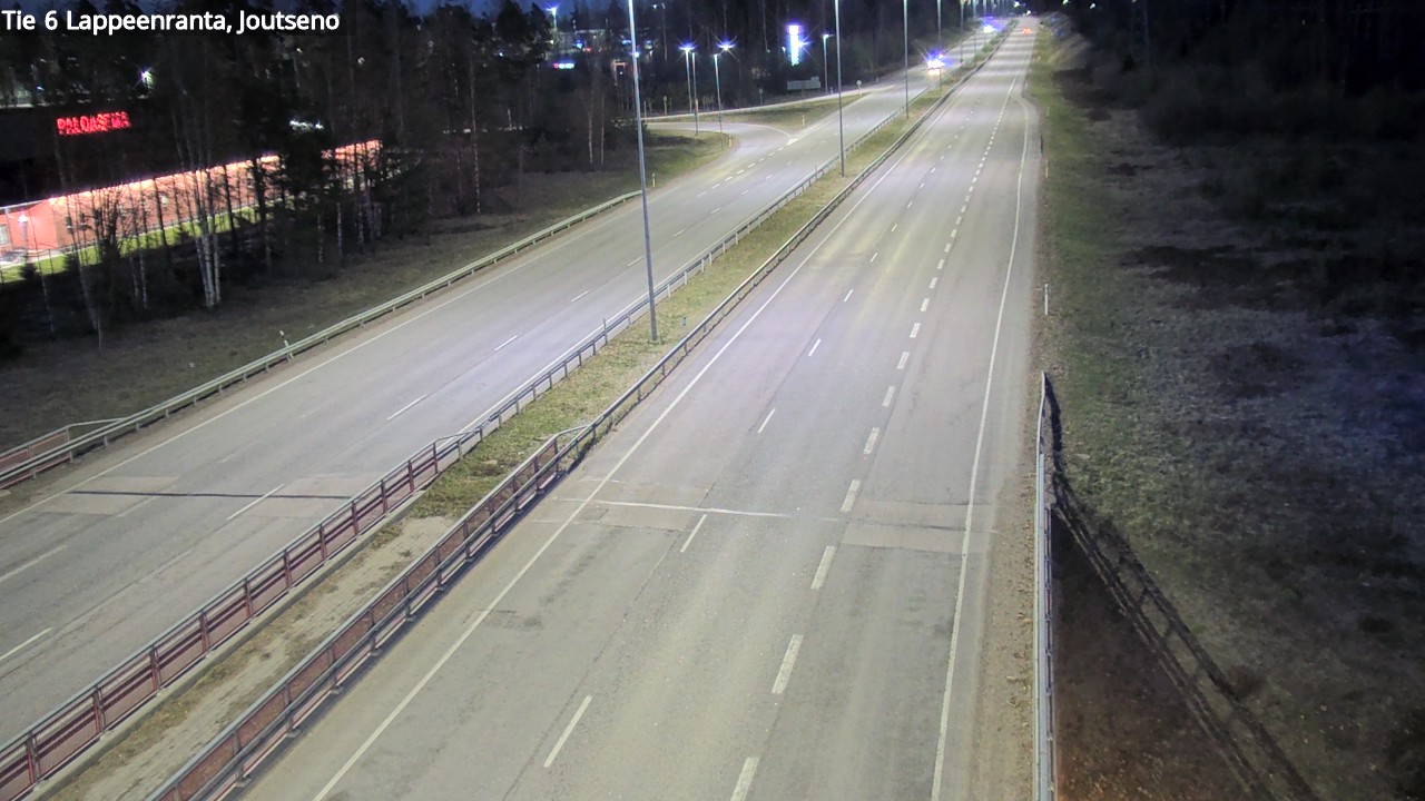 Weather Camera Image Väg 6 Villmanstrand, jotseno, Lappeenranta, Etelä-Karjala