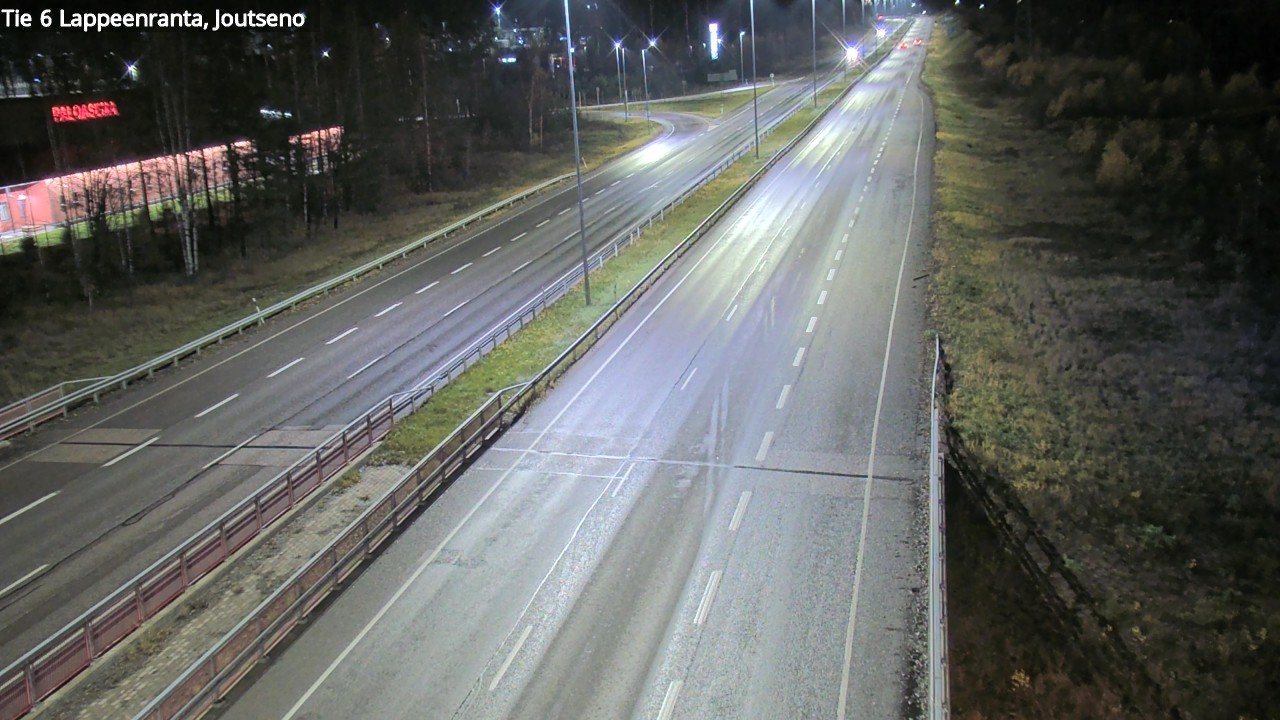Weather Camera Image Väg 6 Villmanstrand, jotseno, Lappeenranta, Etelä-Karjala