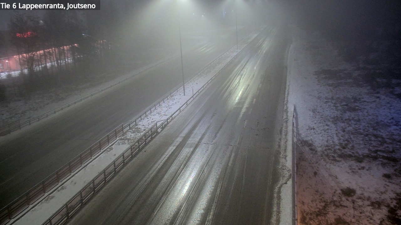 Weather Camera Image Väg 6 Villmanstrand, jotseno, Lappeenranta, Etelä-Karjala