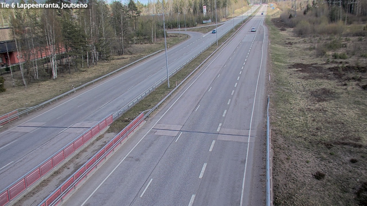 Weather Camera Image Väg 6 Villmanstrand, jotseno, Lappeenranta, Etelä-Karjala
