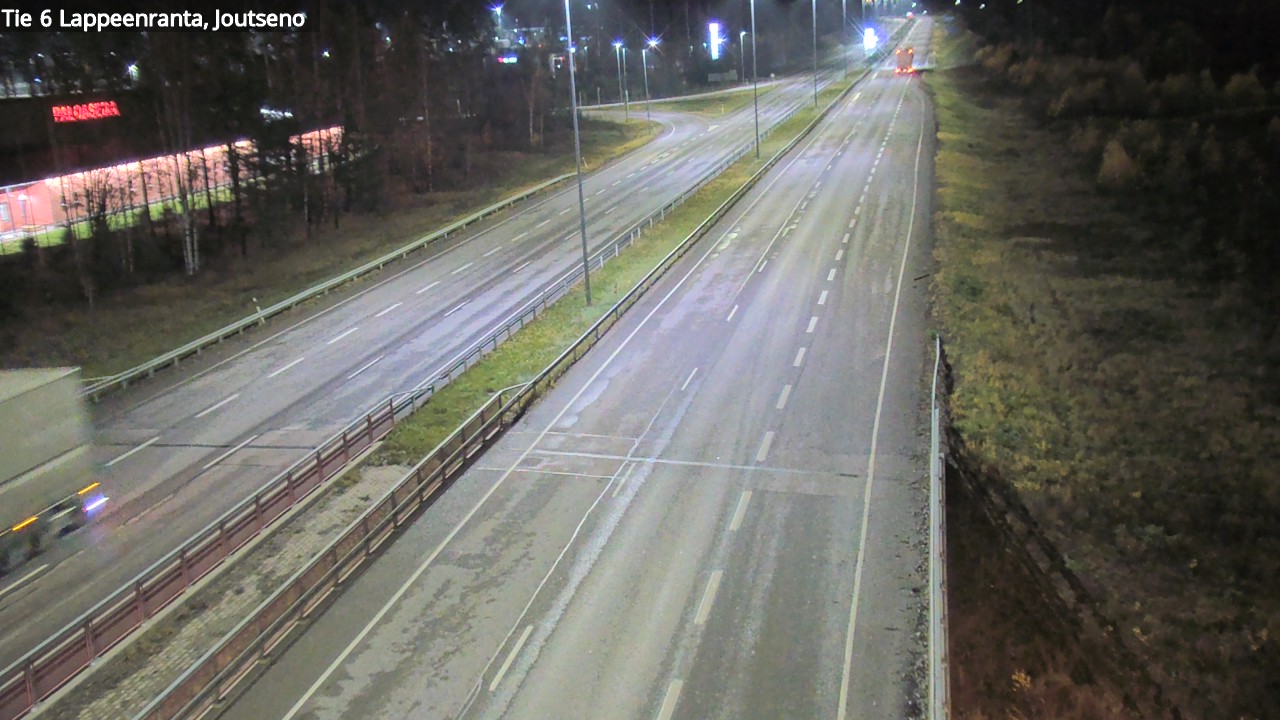 Weather Camera Image Väg 6 Villmanstrand, jotseno, Lappeenranta, Etelä-Karjala
