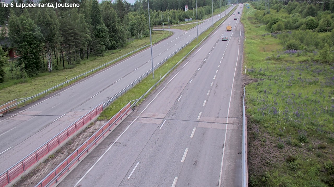 Weather Camera Image Väg 6 Villmanstrand, jotseno, Lappeenranta, Etelä-Karjala