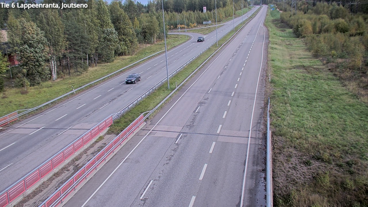 Weather Camera Image Road 6 Lappeenranta, Joutseno, Lappeenranta, Etelä-Karjala