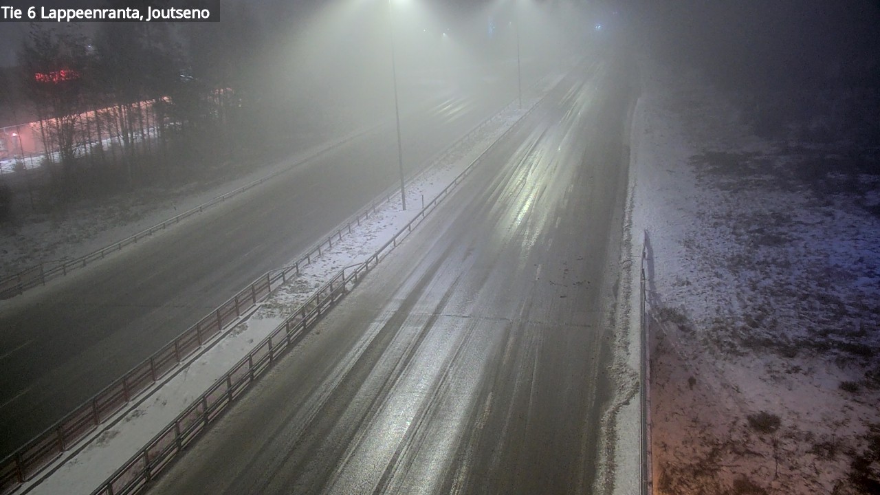 Weather Camera Image Väg 6 Villmanstrand, jotseno, Lappeenranta, Etelä-Karjala