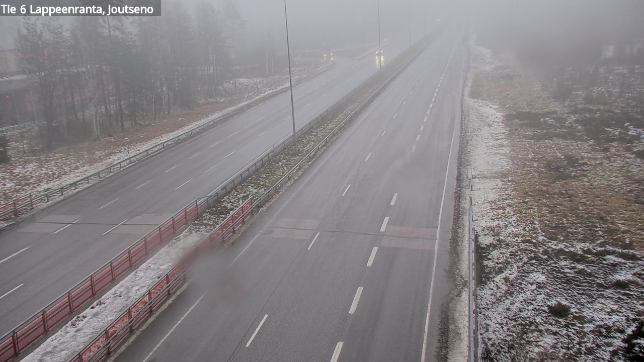 Weather Camera Image Väg 6 Villmanstrand, jotseno, Lappeenranta, Etelä-Karjala