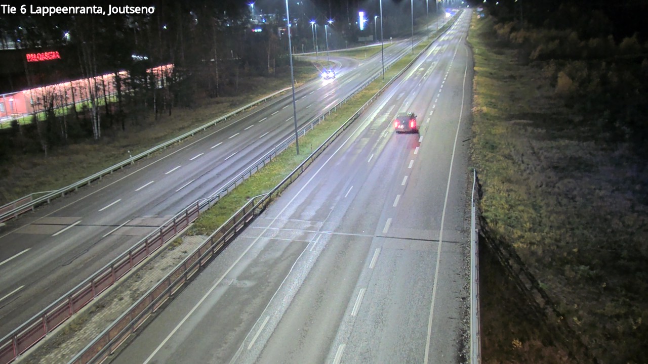 Weather Camera Image Väg 6 Villmanstrand, jotseno, Lappeenranta, Etelä-Karjala