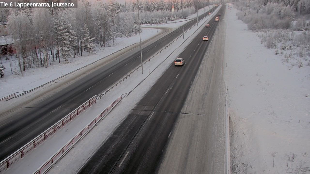 Weather Camera Image Road 6 Lappeenranta, Joutseno, Lappeenranta, Etelä-Karjala