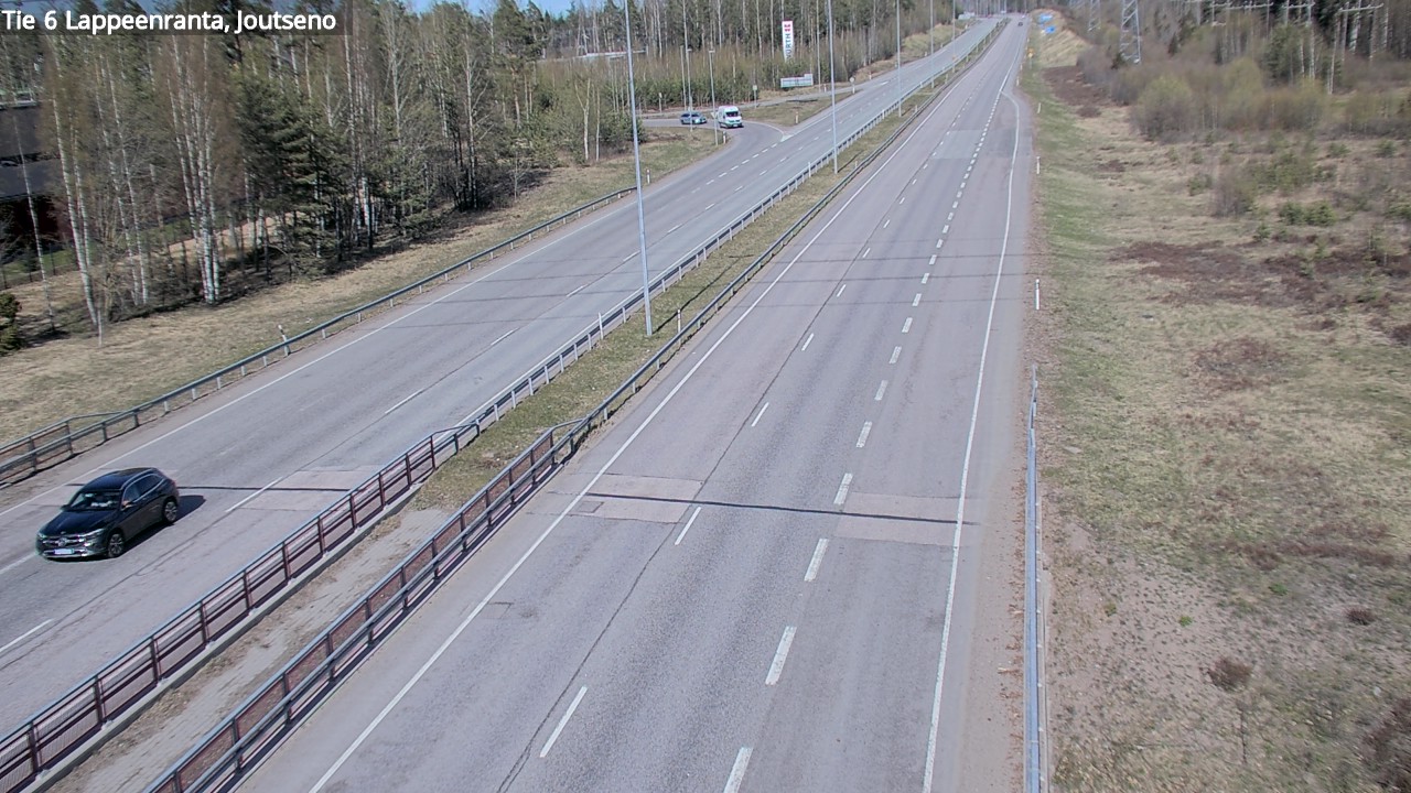 Weather Camera Image Väg 6 Villmanstrand, jotseno, Lappeenranta, Etelä-Karjala